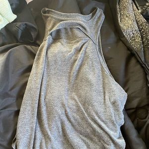 shirt with a slit right above the chest